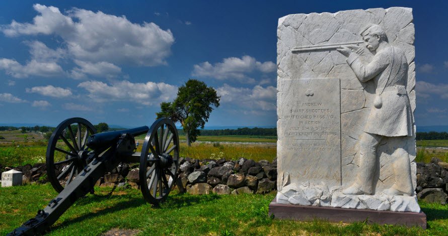 Gettysburg National Military Park, Gettysburg, PA, United States